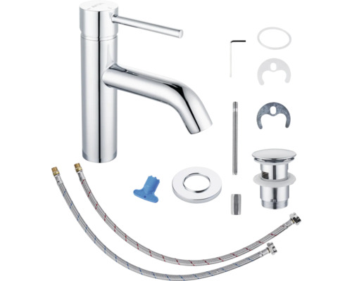 Wastafelkraan met montageaccessoires