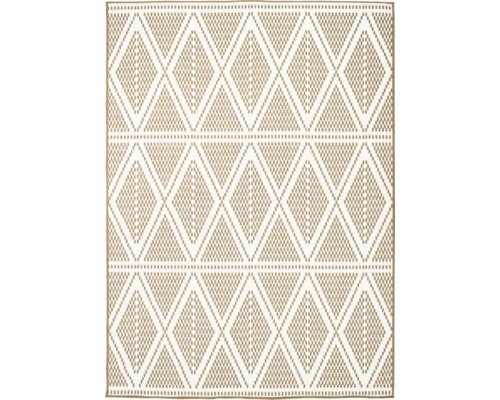 Vloerkleed met geometrisch ruitpatroon