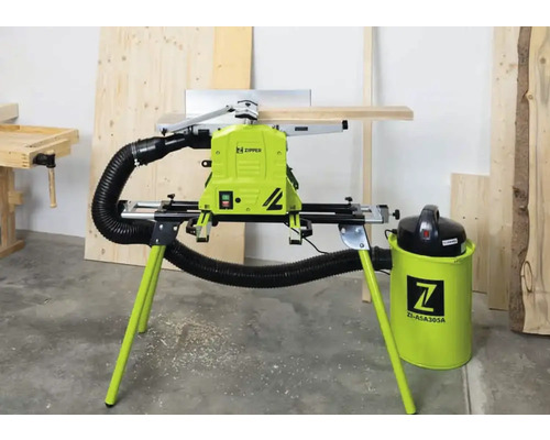 Vlak- en vandiktebank met afzuigsysteem van Zipper