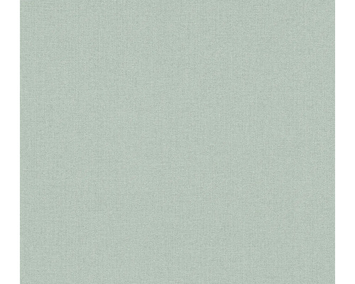 A.S. CRÉATION Vliesbehang 36379-7 Pure Elegance effen groen Close-up van een textielmateriaal met een fijne weefstructuur