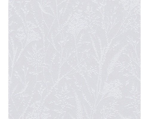 A.S. CRÉATION Vliesbehang 39766-5 Pure Elegance bladeren grijsroze Behang met plantmotief