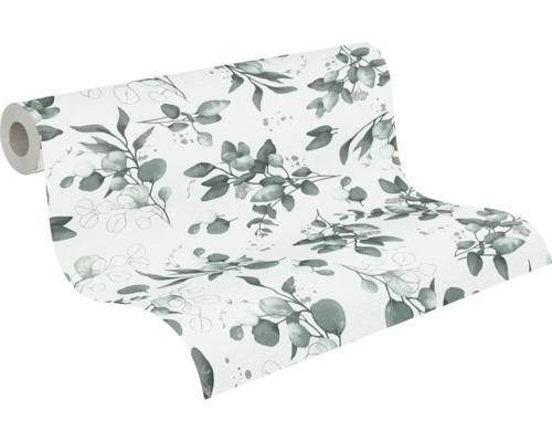 Behangrol met plantenmotief voor wanddecoratie