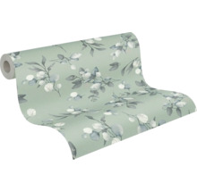 Behangrol met plantenmotief
