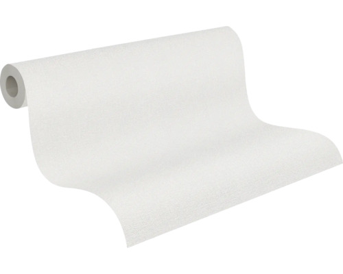 Rol wit behang met lichte textuur