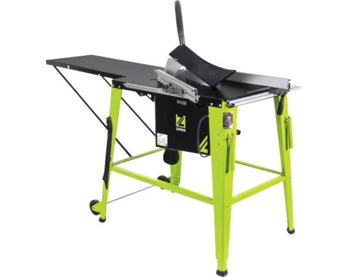 Zipper tafelcirkelzaag met onderstel en tafelverbreding