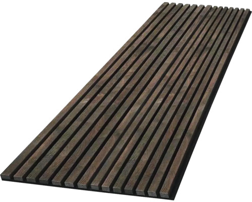 3D Akoestisch paneel smoke oak 2600x560x18mm 3D Akoestisch paneel smoke oak 2600x560x18mm