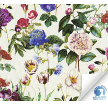 Behang met bloemmotief