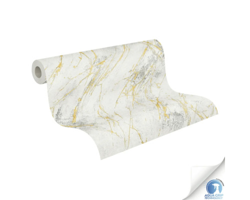 Behangrol met marmerlook