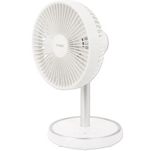 EUROM Ventilator Vento telescopic oplaadbaar wit