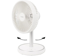 EUROM Ventilator Vento telescopic oplaadbaar wit
