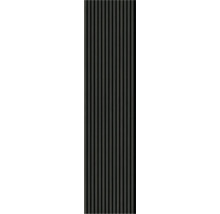 Houten paneel met verticale lamellen voor wanddecoratie