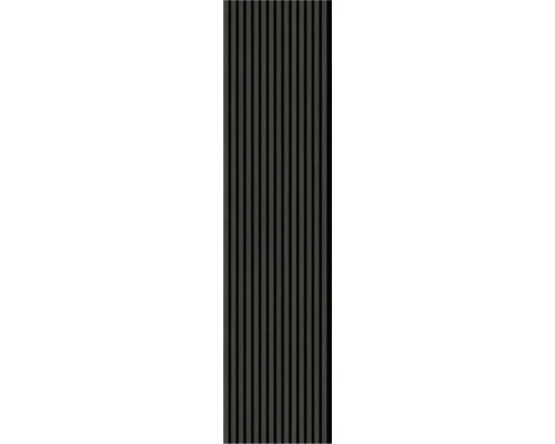 Akoestisch paneel teak 2670x572x19 mm Houten paneel met verticale lamellen voor wanddecoratie