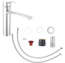 Wastafelkraan met montageaccessoires