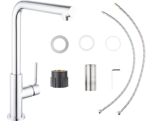 Keukenkraan met accessoires