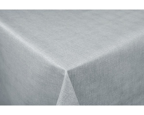 VENILIA Tafelzeil linnen grijs 140 cm breed (van de rol) Tafelkleed van stof