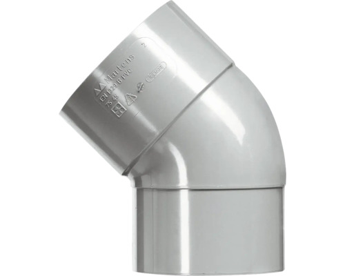 Kunststof hoekstuk voor buizen