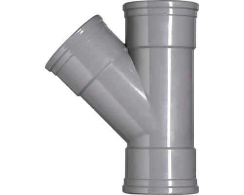 Kunststof Y-stuk voor sanitaire installaties