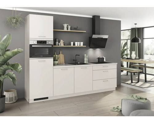 PICCANTE Keukenblok zonder apparatuur Cindy sandstone mat links 270x60cm PICCANTE Keukenblok zonder apparatuur Cindy sandstone mat links 270x60cm