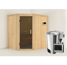 Sauna met saunakachel en bediening