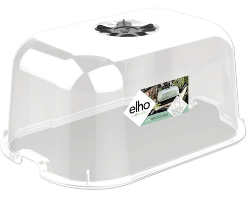 Kweekbak van kunststof met ventilatieregelaar