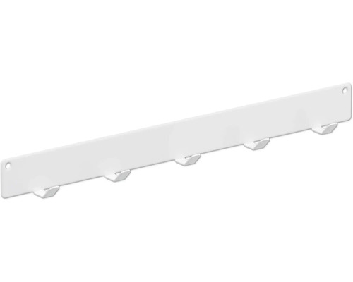 Garderobe met vijf haken voor wandmontage