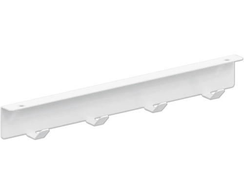 Garderoberek met vier haken voor wandmontage