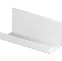 Witte wandplank voor opslag