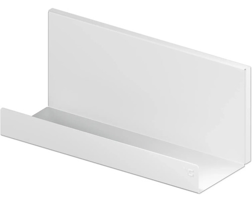 Witte wandplank voor opslag