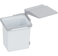 Afvalbak met scharnierend deksel voor keukens