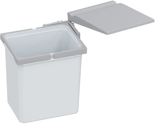 Afvalbak met open deksel voor keukenafval