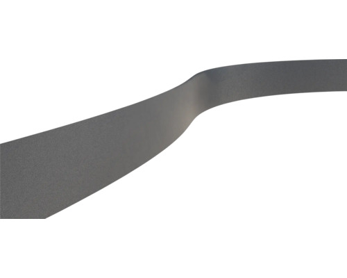 Flexibele metalen gazonrand voor de tuin