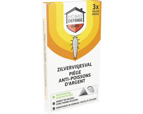 Home Defense Zilvervisjesval, 3 stuks