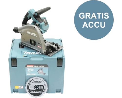 MAKITA Accu invalcirkelzaag XGT SP001GZ03 (**gratis accu**)