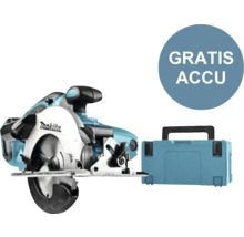 Makita cirkelzaag met draagkoffer en gratis accu