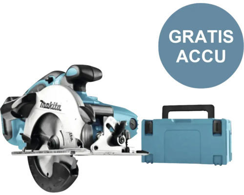 MAKITA Accu cirkelzaag LXT DSS501ZJ (**gratis accu**)