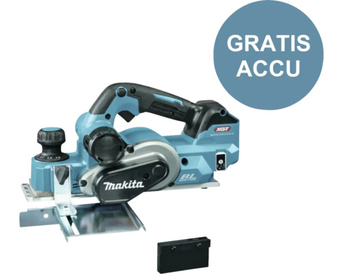 MAKITA Accu schaaf XGT KP001GZ (**gratis accu**)