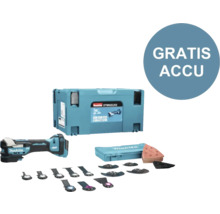 Makita accu multitool met accessoires en gereedschapskoffer