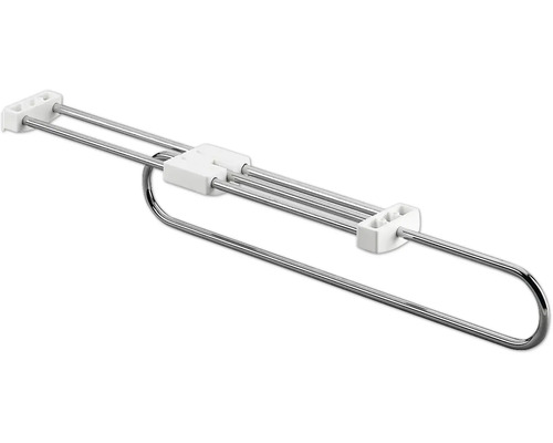 HETTICH Kledinghanger uittrekbaar 350 mm wit