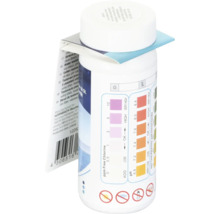 Water teststrips voor het bepalen van chloor en pH-waarde