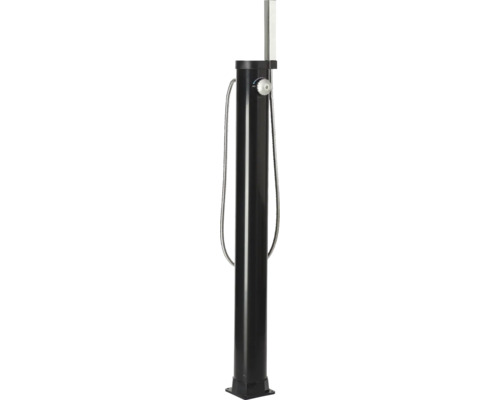 BLUE BAY Solardouche hand zwart 9 L