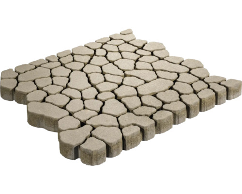 LUSIT Straatsteen Cando Palladium grijs 8 cm Betonklinkers in verband gelegd
