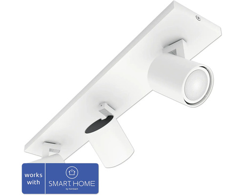 PHILIPS Hue White Ambiance LED opbouwspot Runner 3-lichts wit