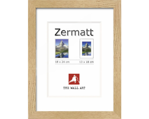 The Wall Fotolijst hout Zermatt eiken 18x24 cm