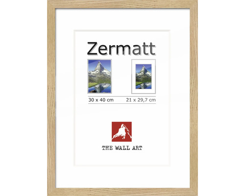 The Wall Fotolijst hout Zermatt eiken 30x40 cm