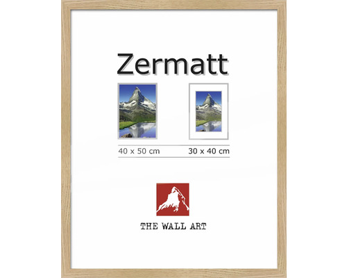 The Wall Fotolijst hout Zermatt eiken 40x50 cm