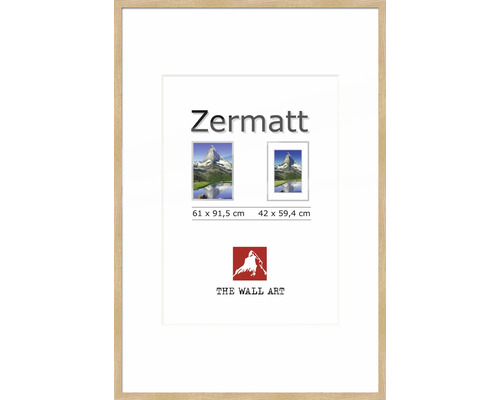 The Wall Fotolijst hout Zermatt eiken 61x91,5 cm