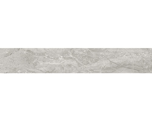 Tegelplint Sicillia grigion pulido 10x60 cm Tegel met marmerstructuur