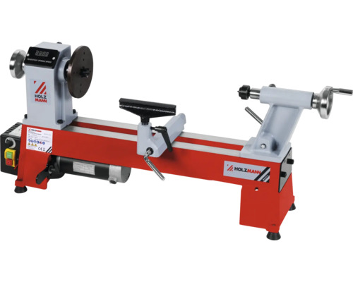 Holzmann draaibank met digitale weergave van het spindeltoerental