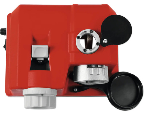 Apparaat voor het slijpen van zaagkettingen