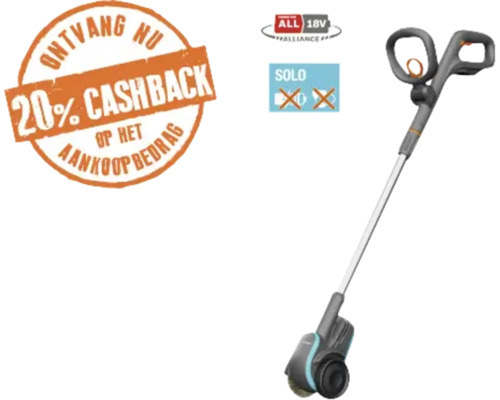 GARDENA Accu Onkruidverwijderaar EasyWeed 18V P4A excl. accu en lader **CASHBACK ACTIE GARDENA**